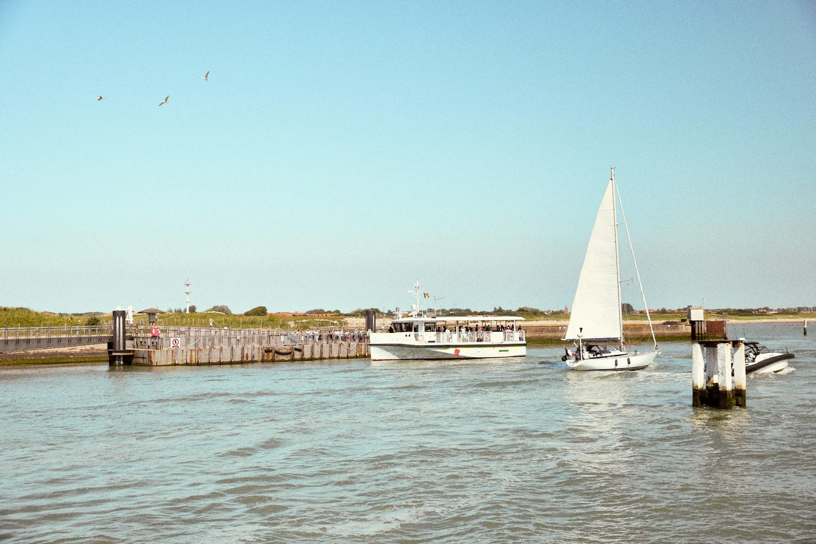 de haven van nieuwpoort