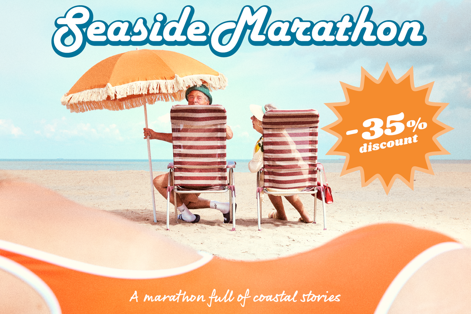 Campagnebeeld van Kust Marathon ENG