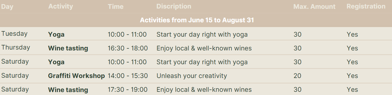 Agenda