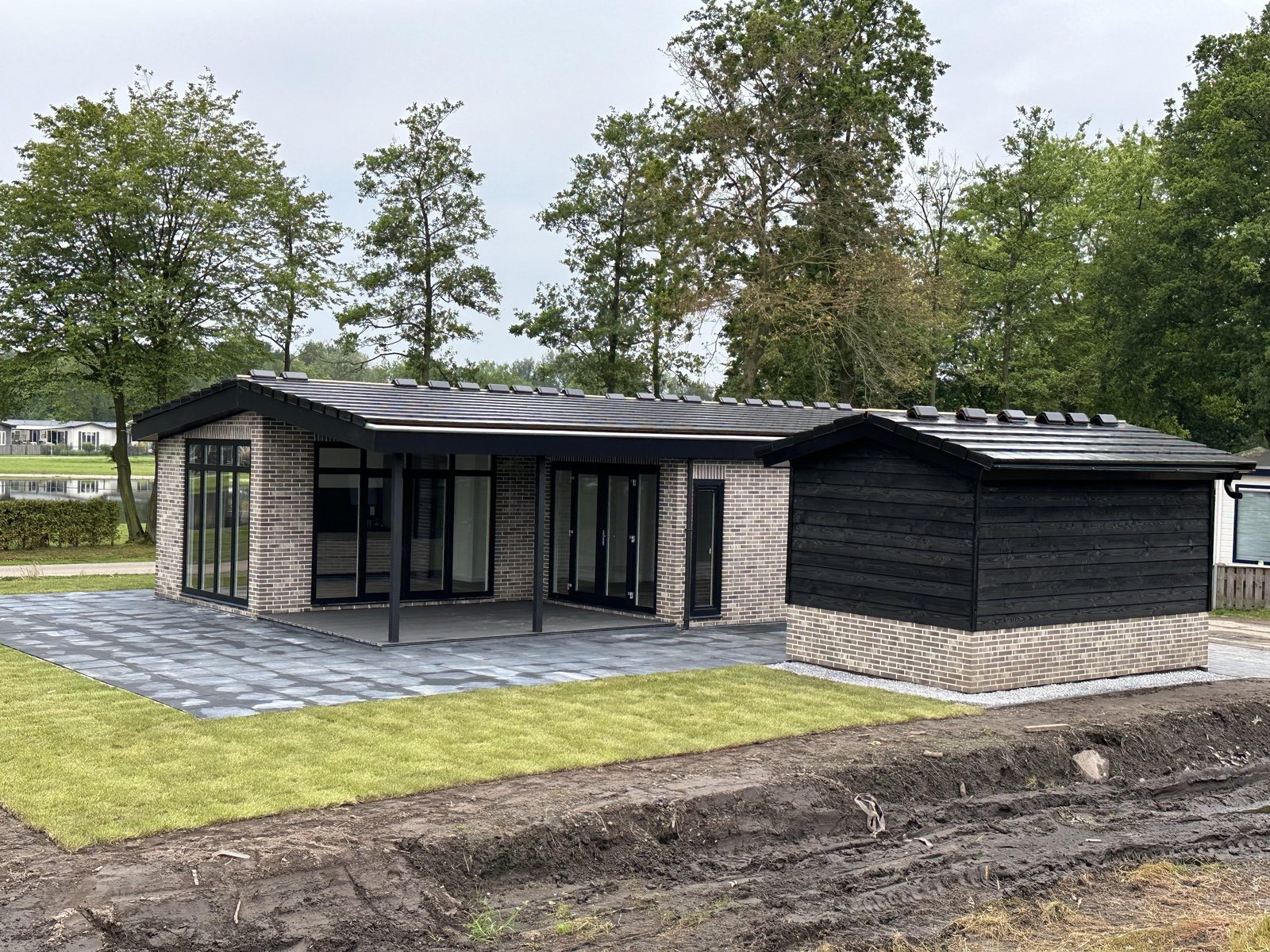 Moderne recreatiewoning