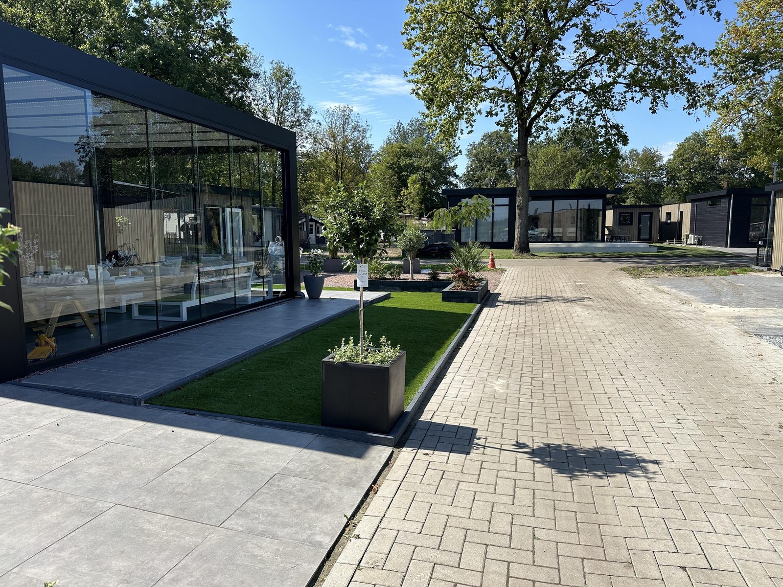 moderne Cube recreatiewoning 