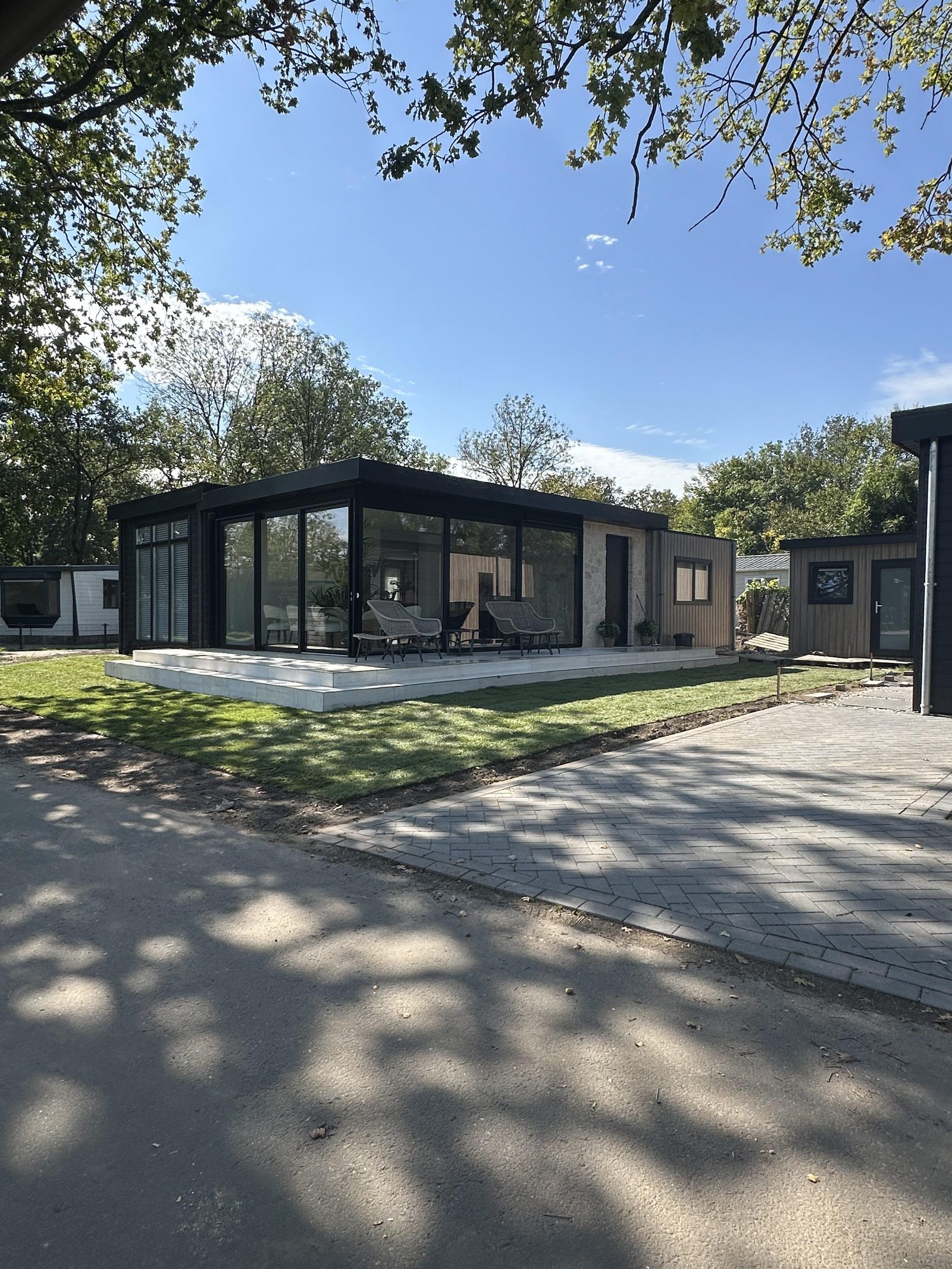 moderne Cube recreatiewoning 