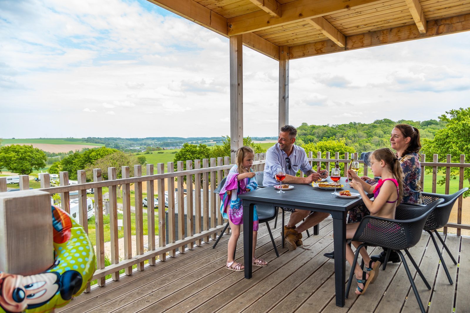 Im Urlaub in der Nähe der Heimat