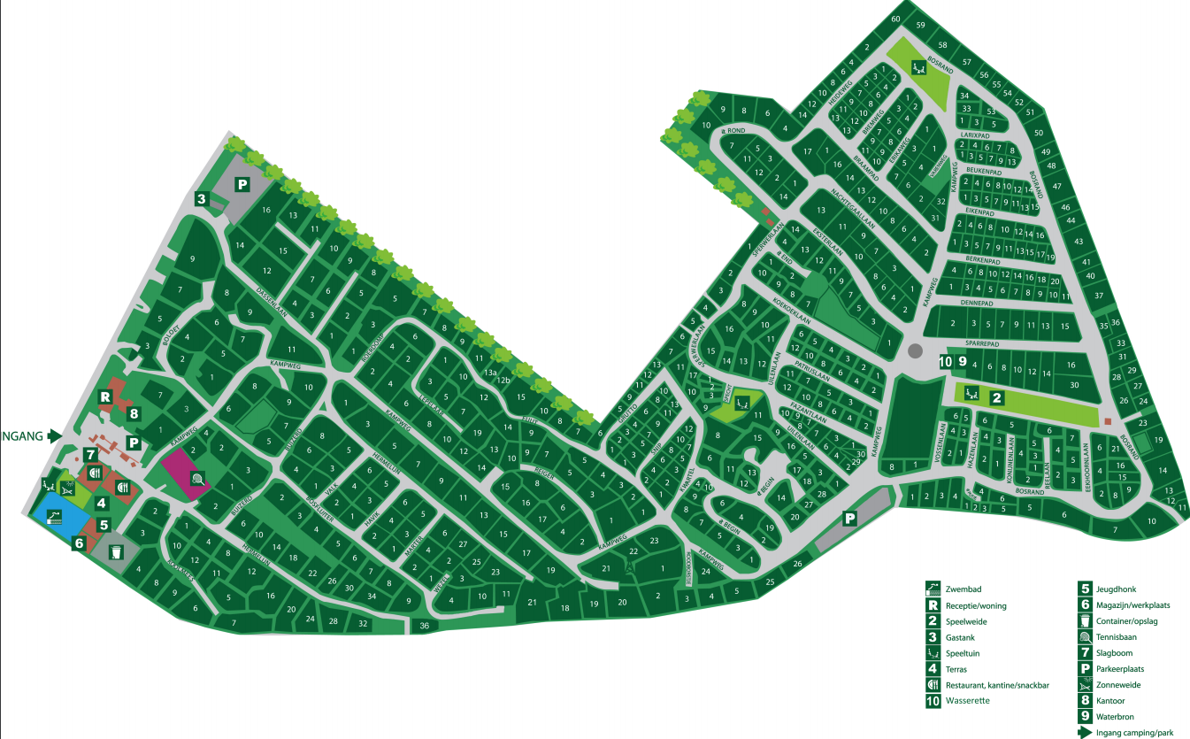 Lageplan De Ossenberg