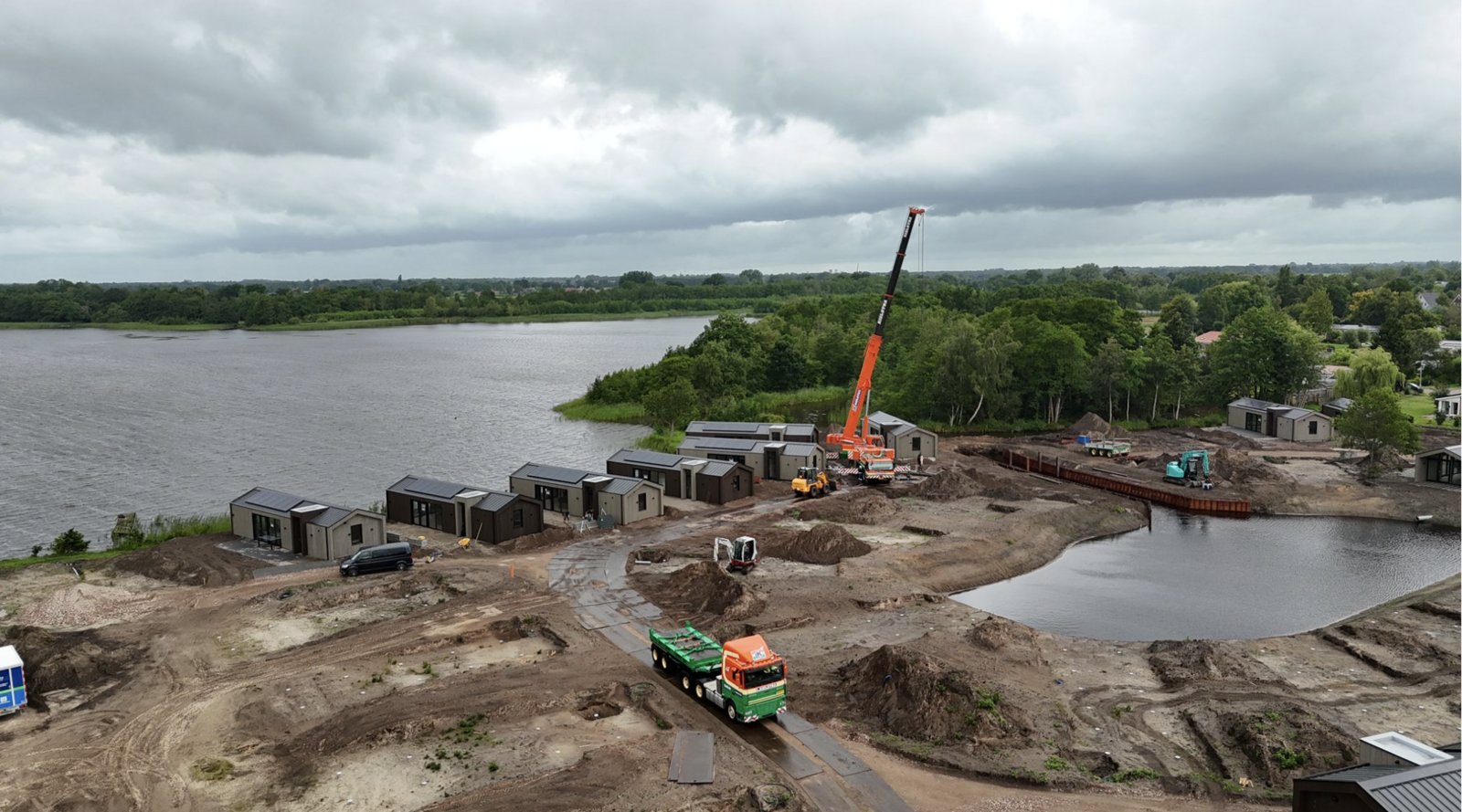 Bouwupdate juni 2025 Landal Waterpark Oudehaske