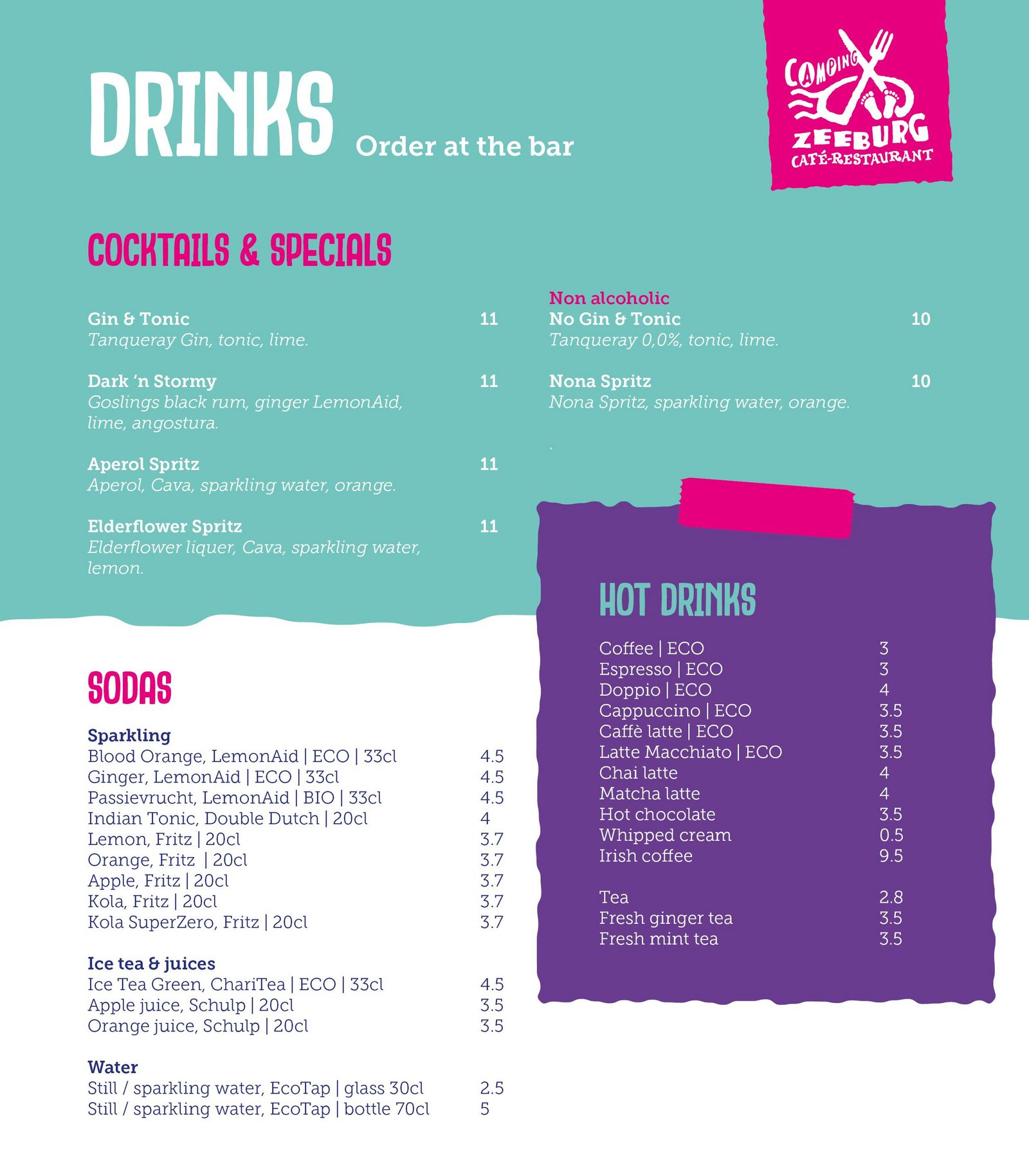 drinks en