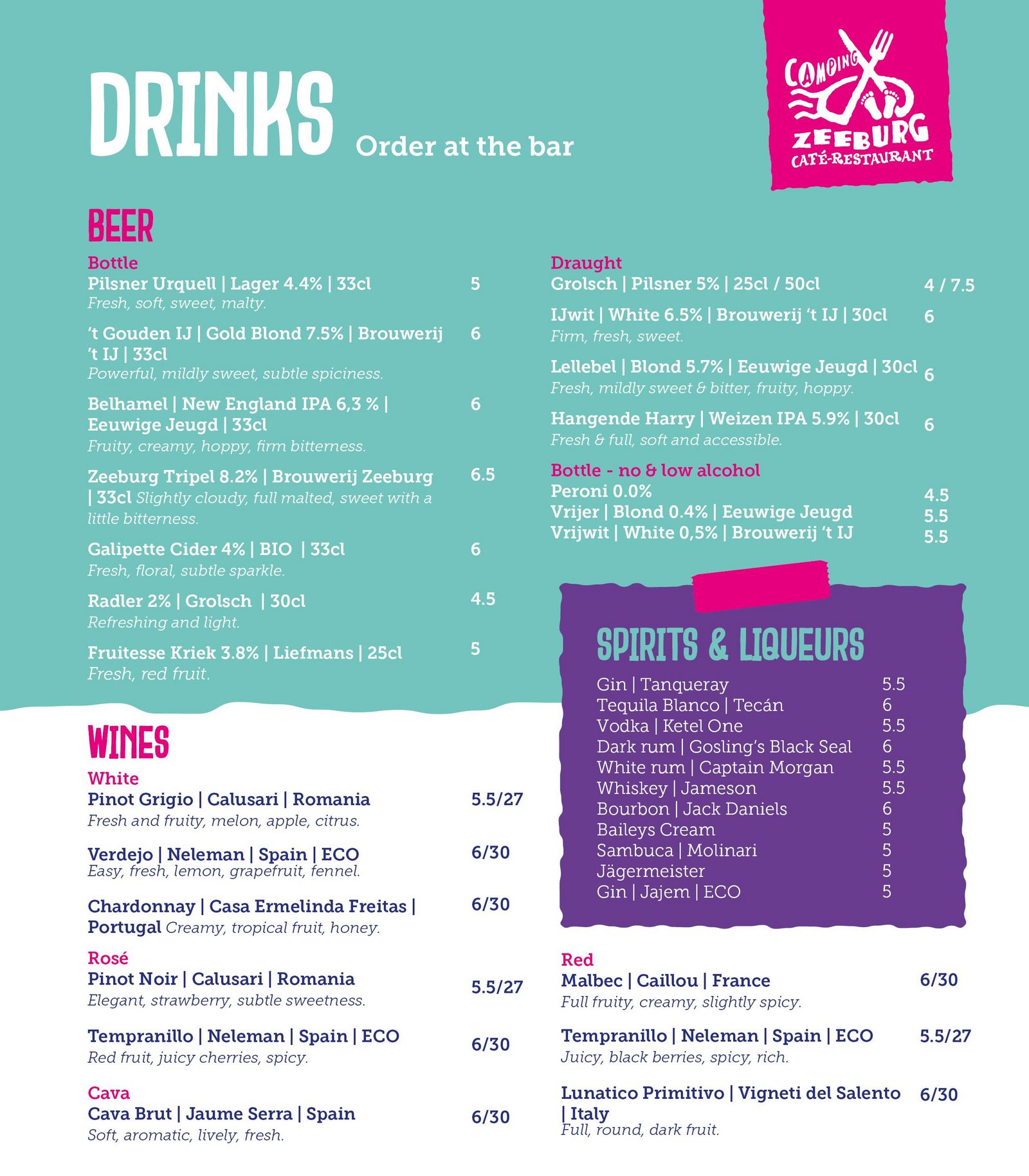 drinks en