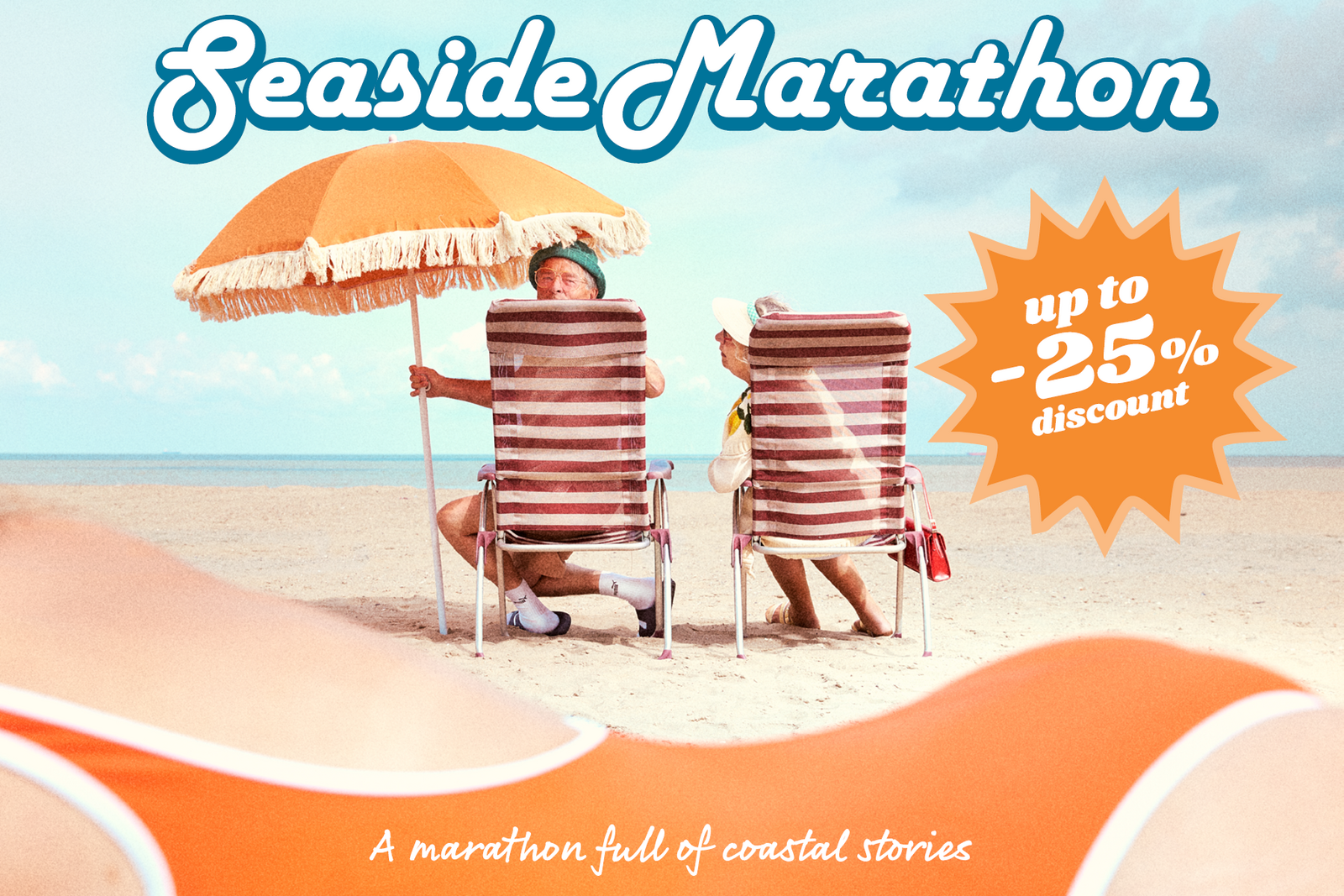 Campagnebeeld van Kust Marathon ENG