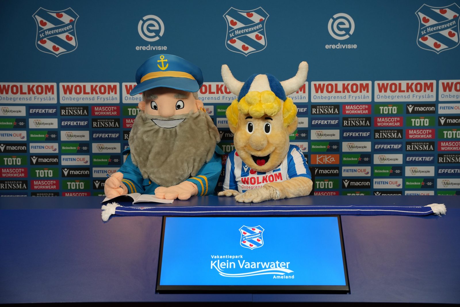Klein Vaarwater wird Kidsclub-Partner des sc Heerenveen