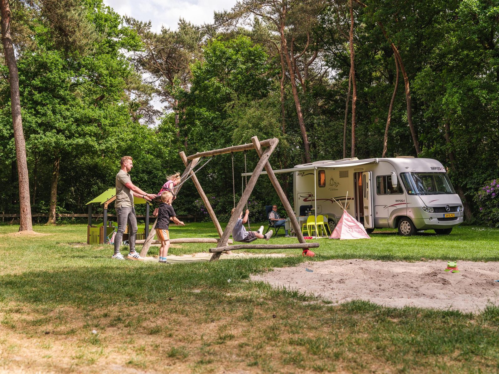 Kommen Sie gemütlich campen