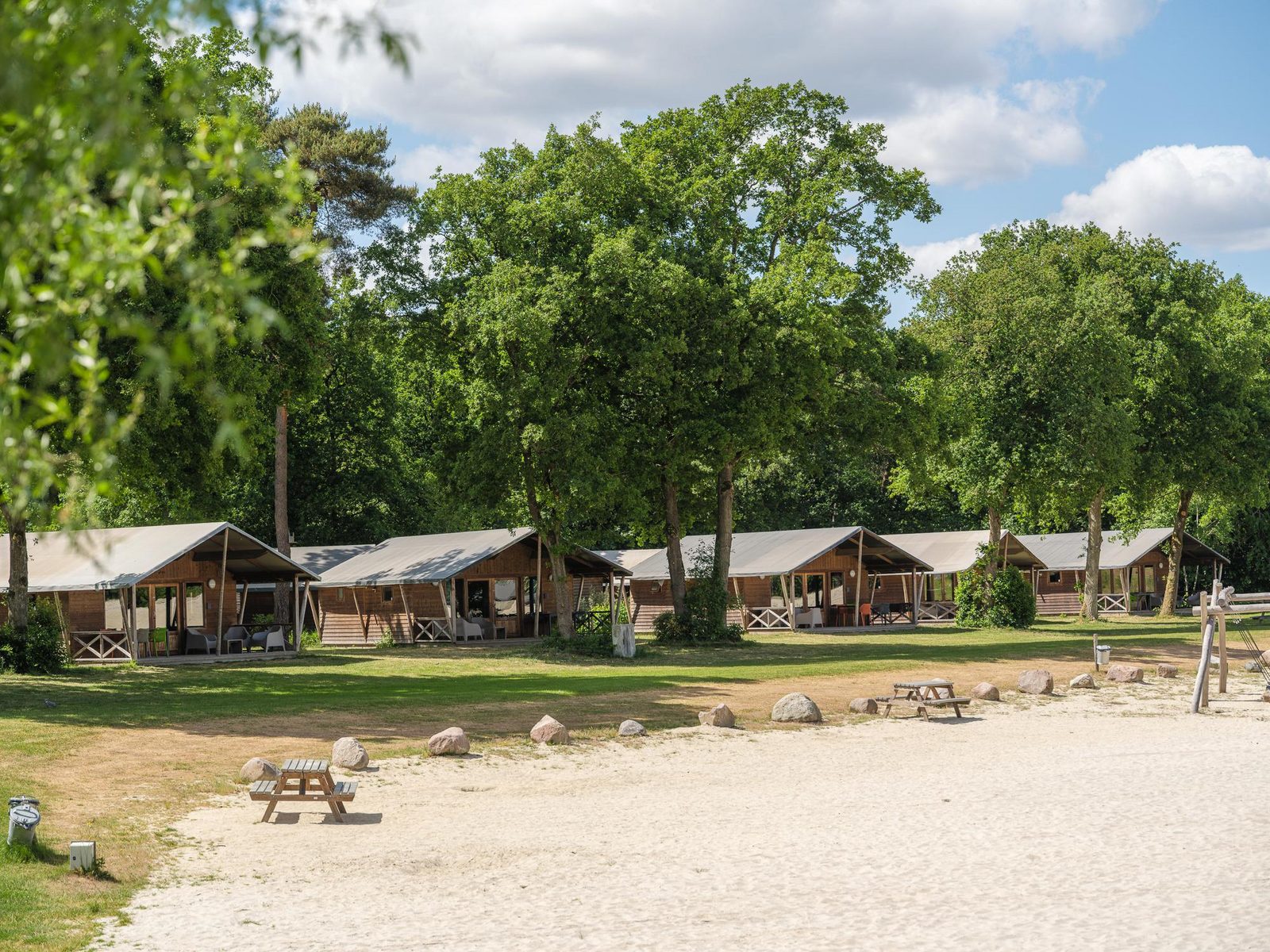 Glamping accommodaties