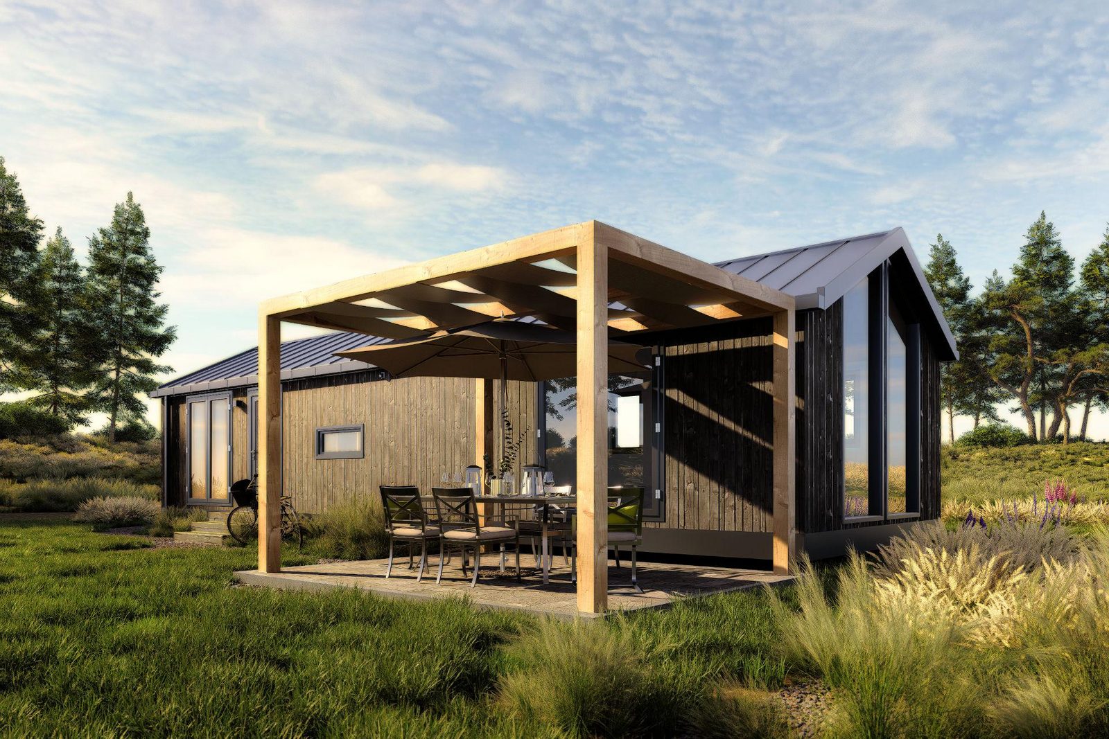 Aekinger Lodge 4 persoons Full Electric 2025