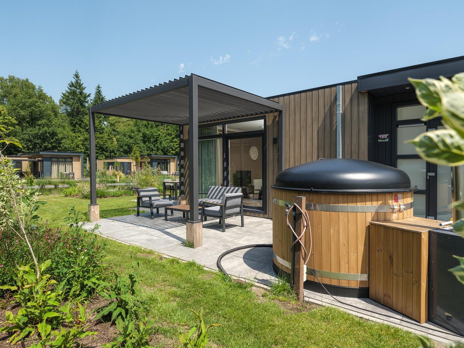 Vakantiehuis met hottub