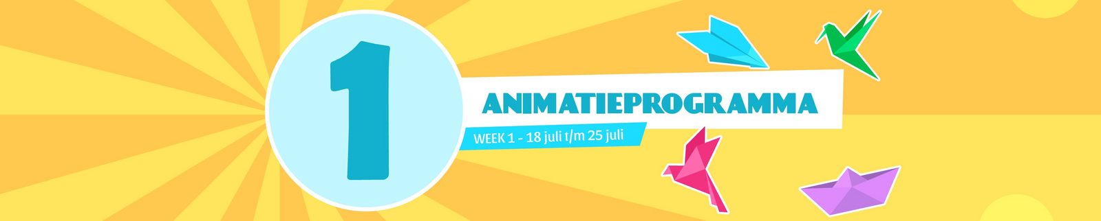 Animatie 2025 Banner week 1