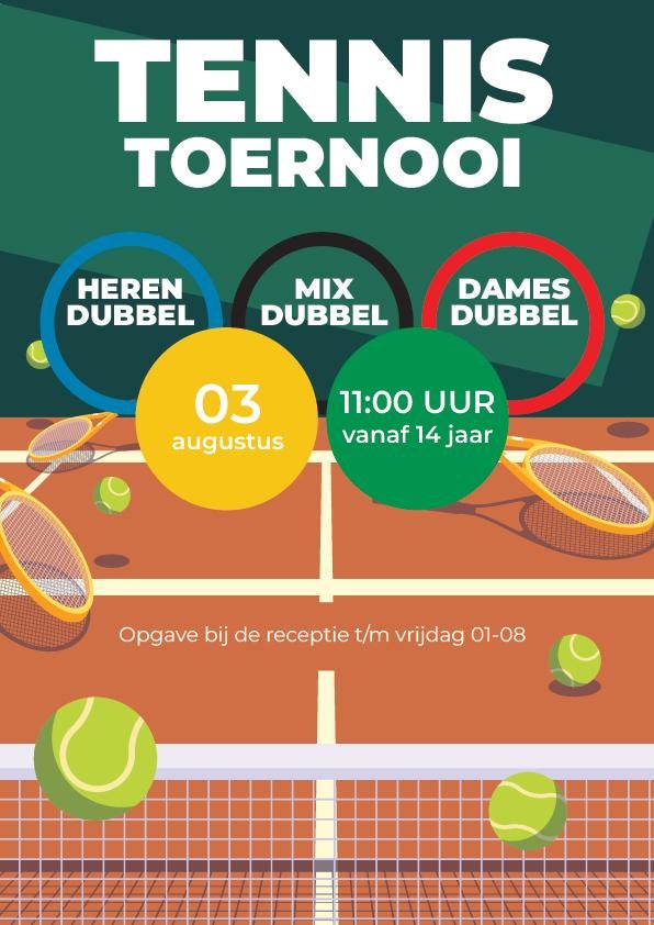 Animatie 2025 - Tennistoernooi