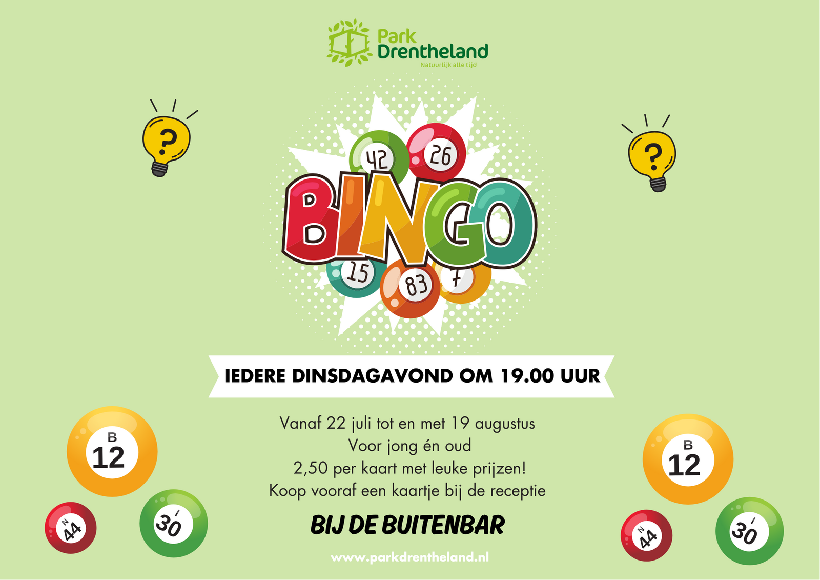Sommerferien-Bingo