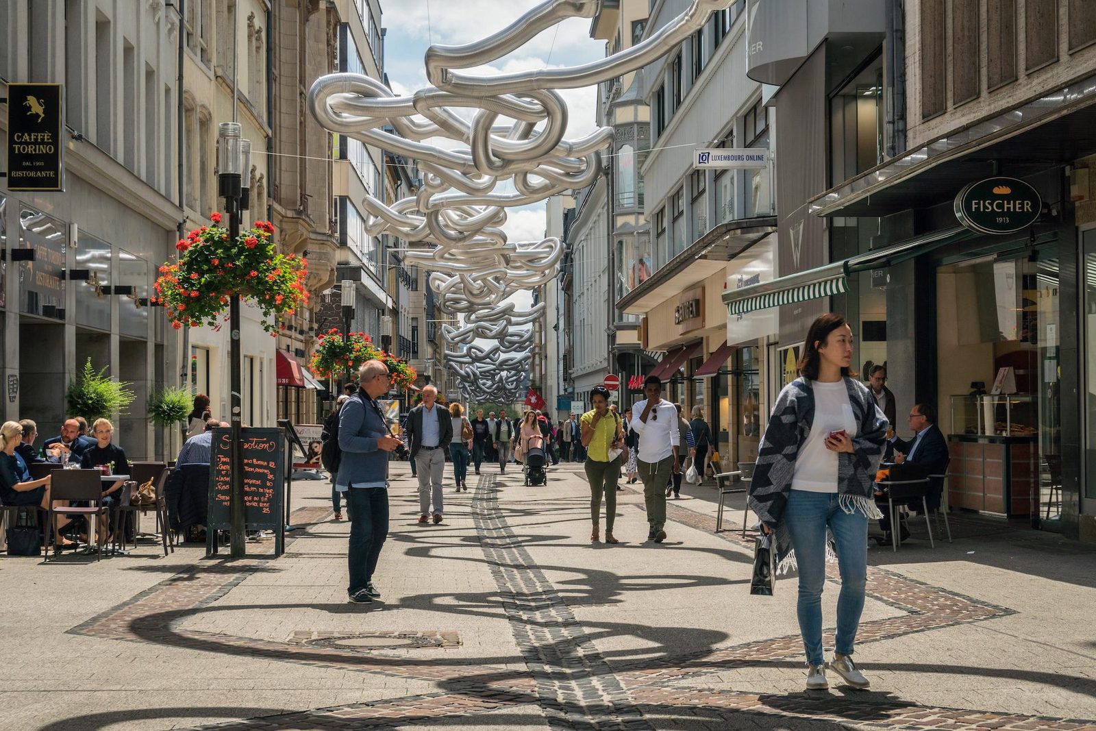 Shopping in Luxemburg-Stad