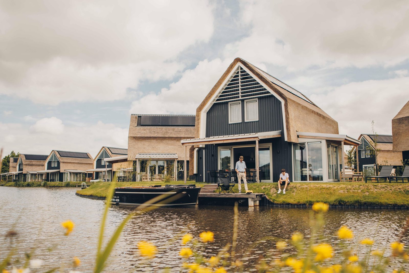 Vakantiehuis met eigen aanlegsteiger Friesland