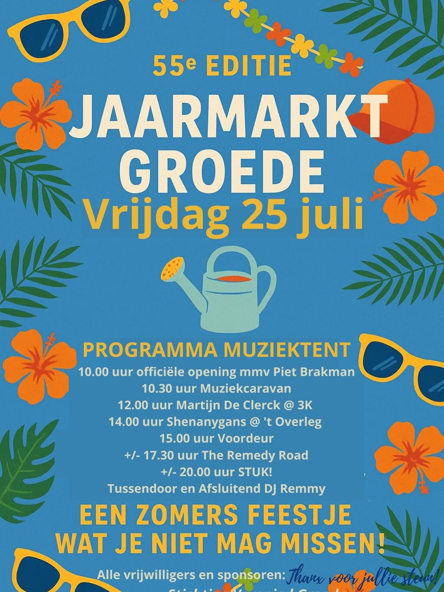 Poster Jaarmarkt 2025 Groede