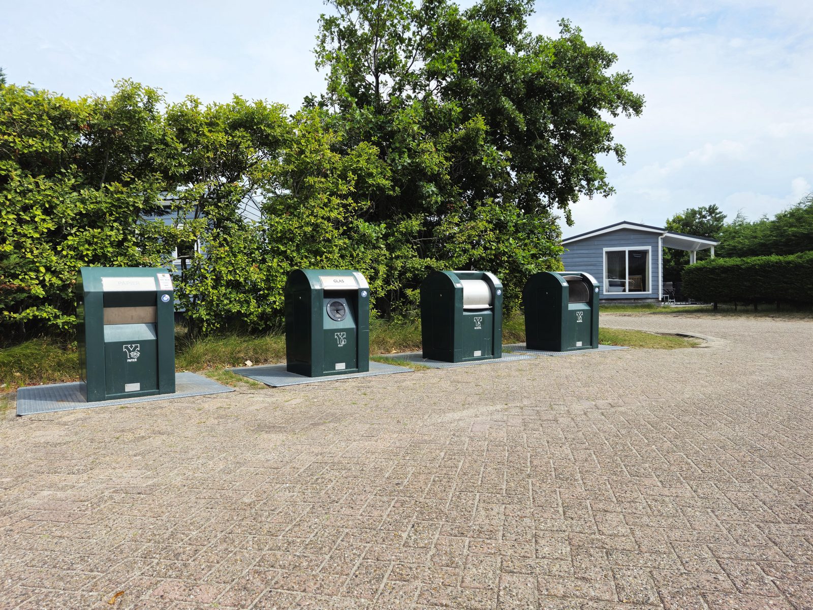 Abfalltrennung auf Ameland und Ferienpark Klein Vaarwater