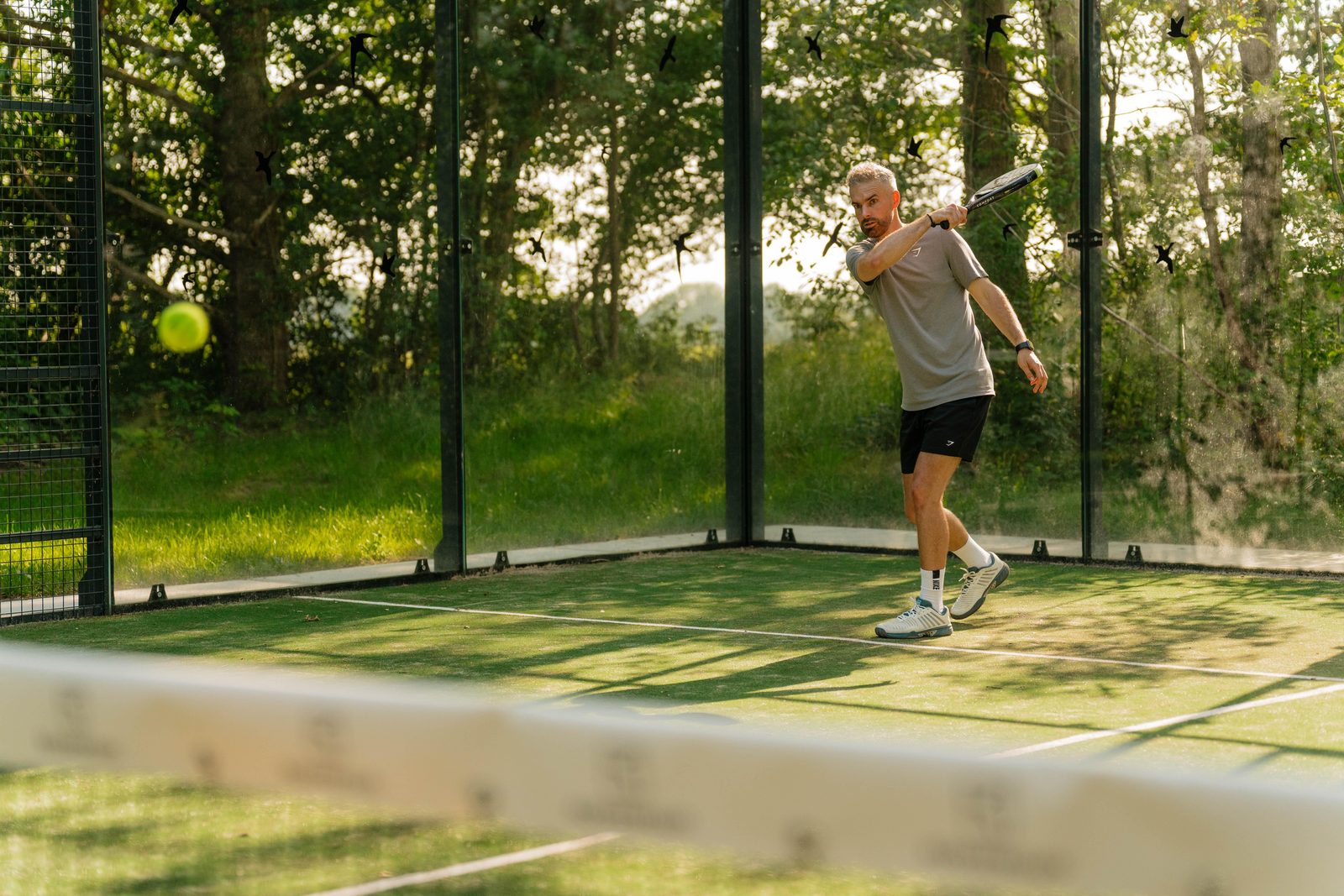 With your padel friends