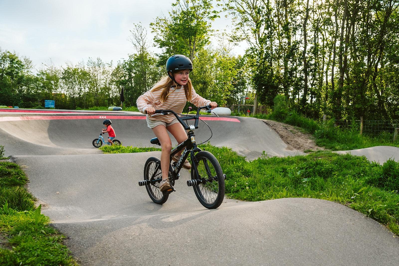 Sportroute en pumptrack