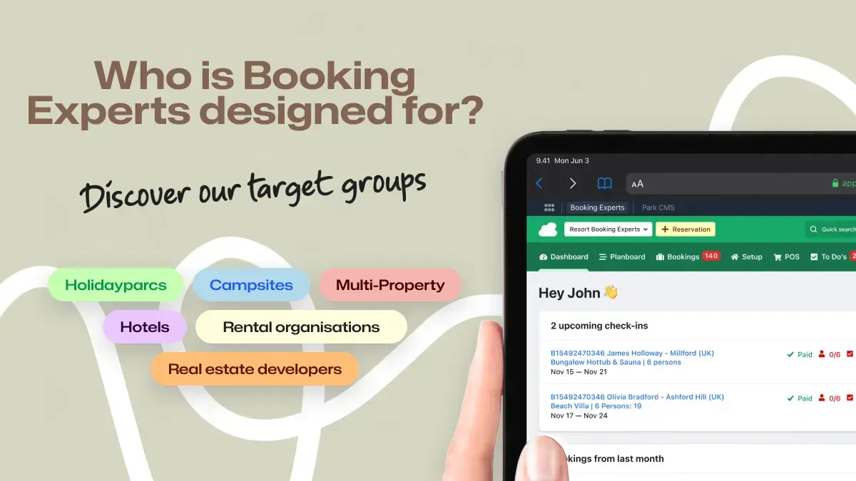 Who is Booking Experts made for?