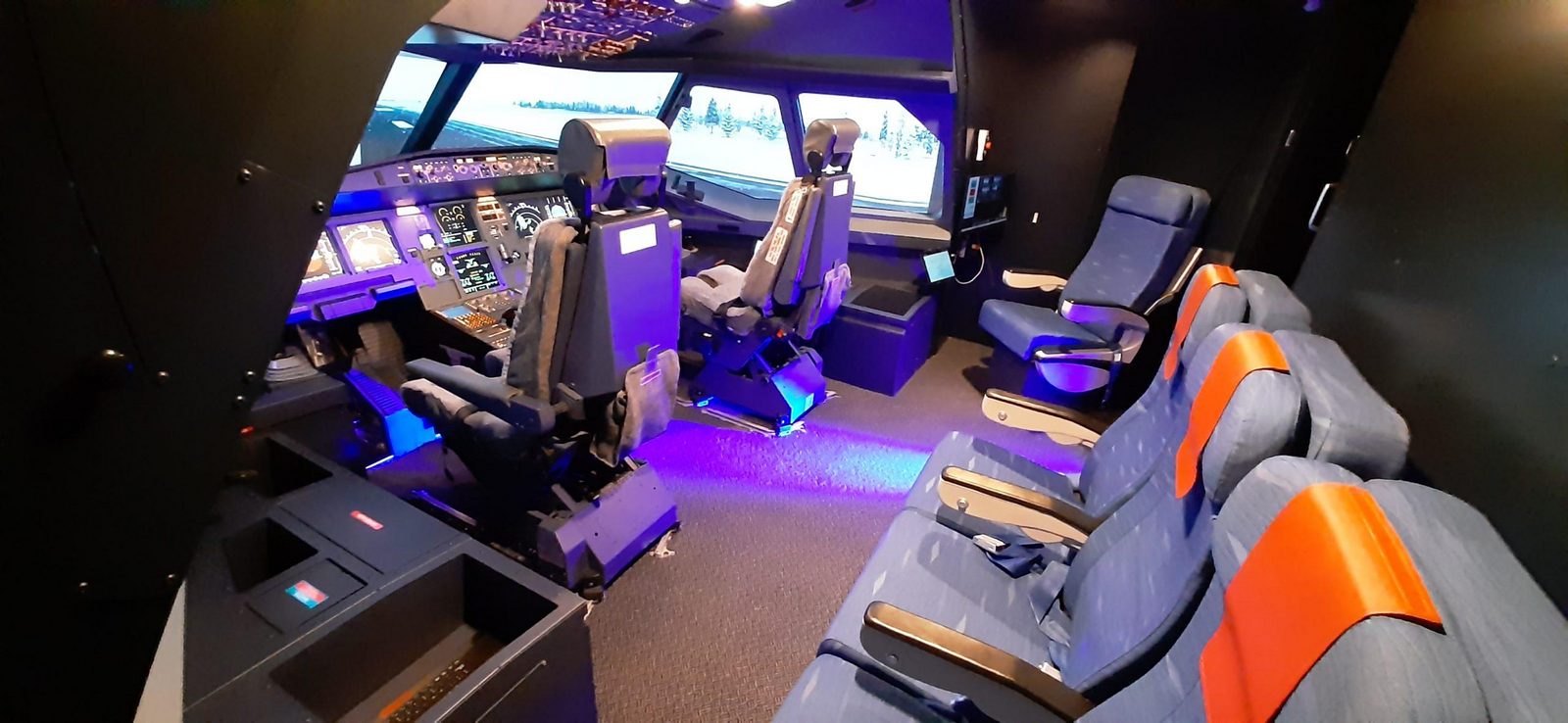 Simulateur de Vol de la Mer du Nord