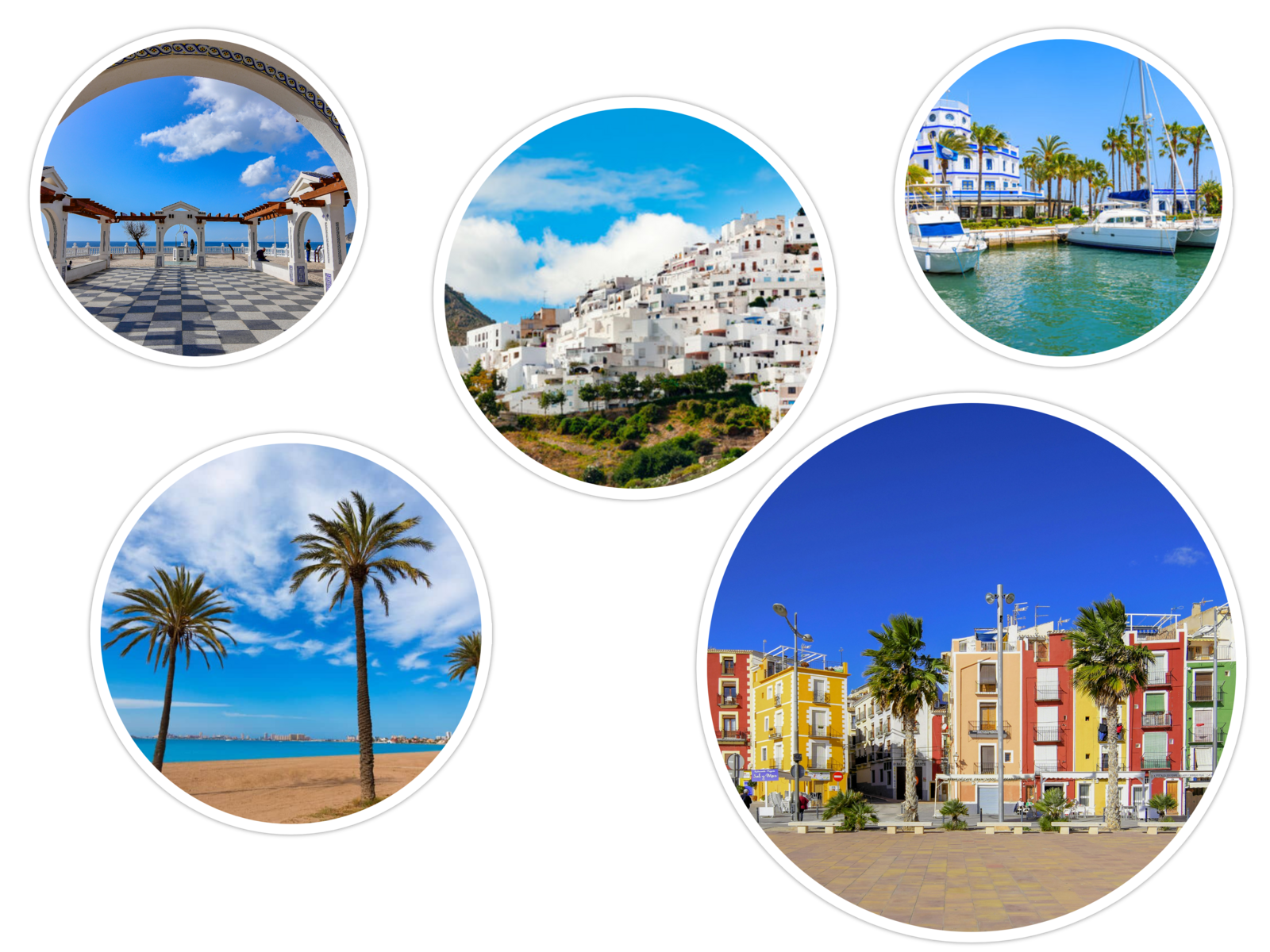 Collage Spanje