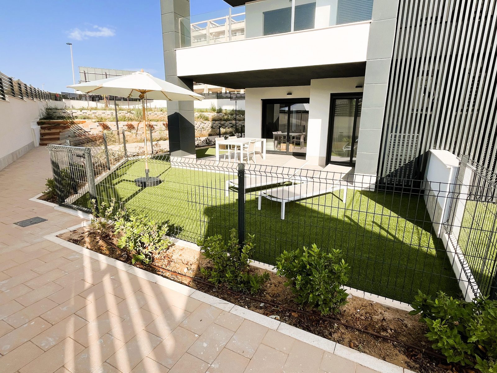 Ground floor apartment, corner apartment for rent La Mata Torrevieja Costa Blanca South Spain with garden