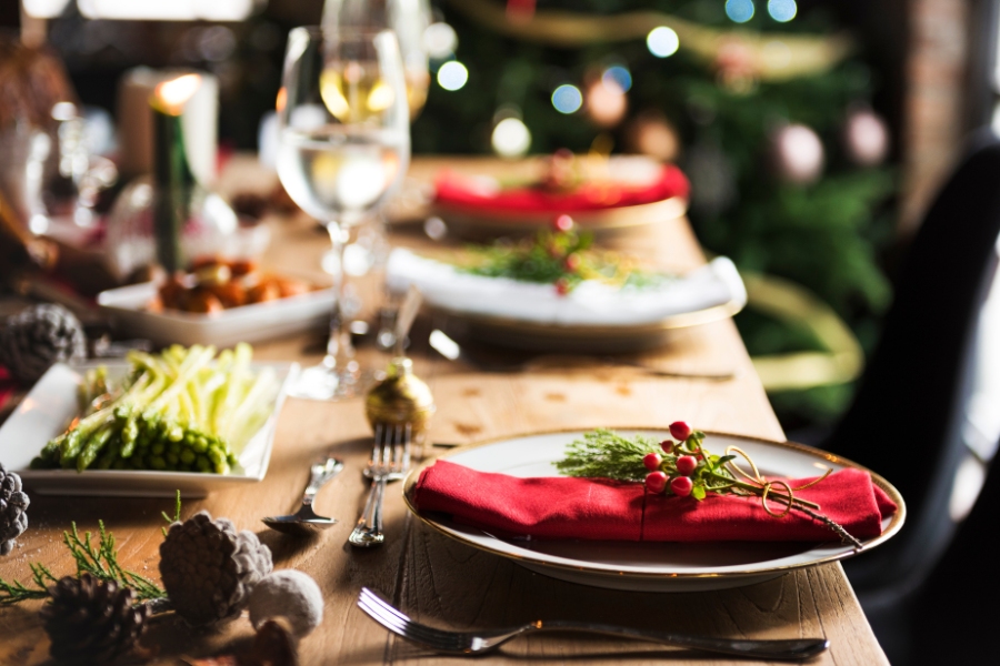 Kerstdiner aan zee