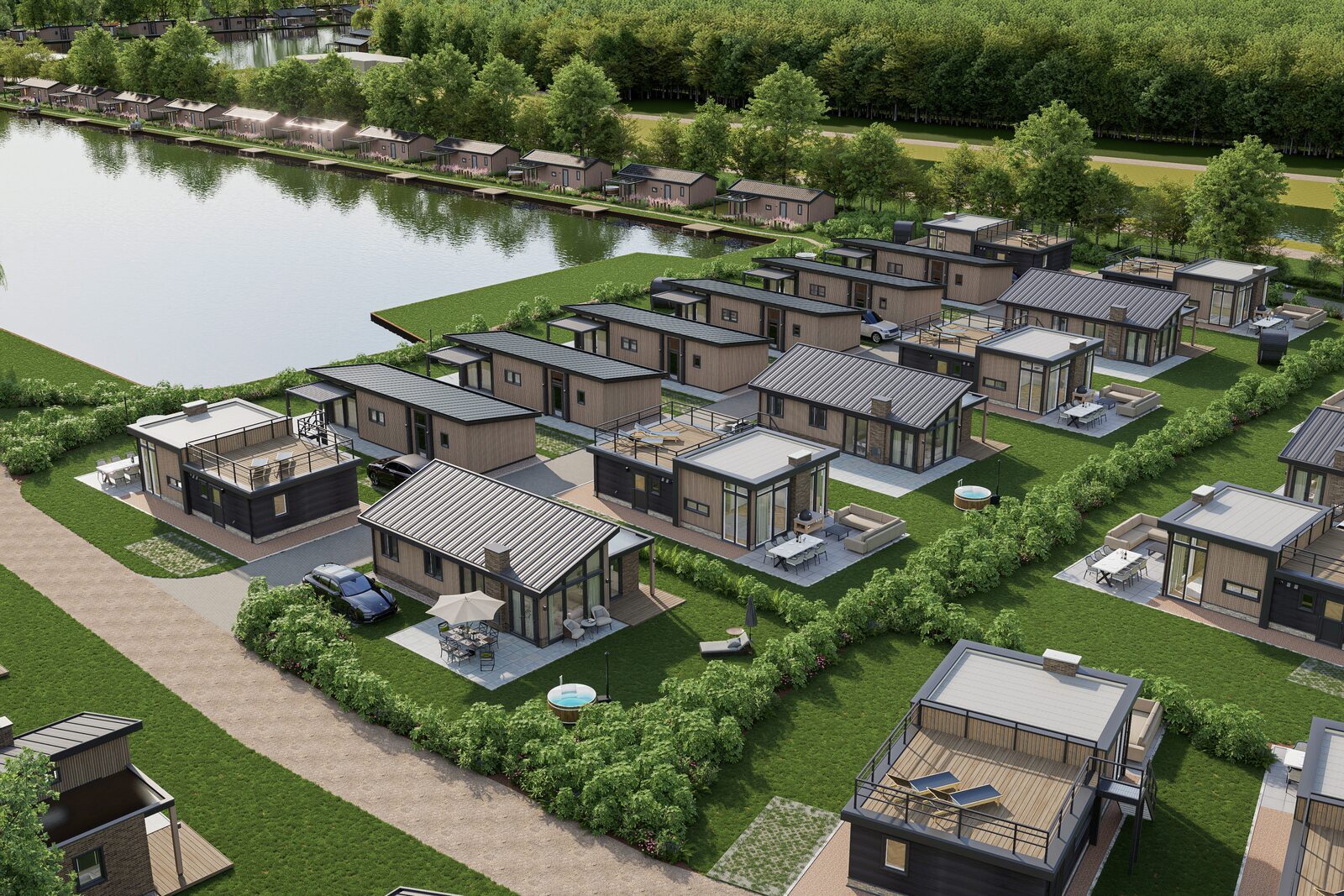 Vakantiehuis kopen eigen grond