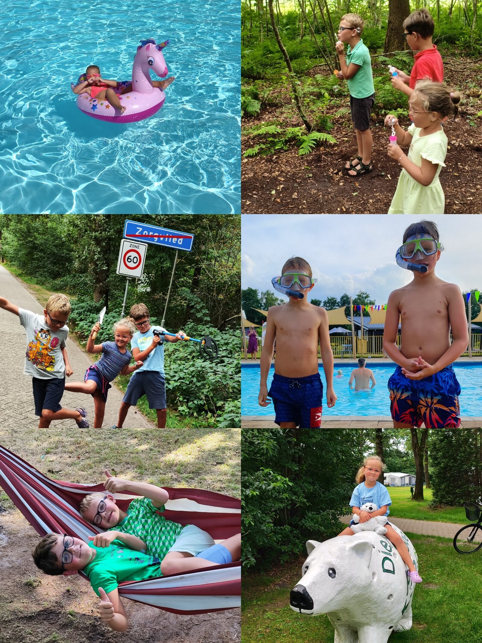 Collage 6 Wochen Urlaub