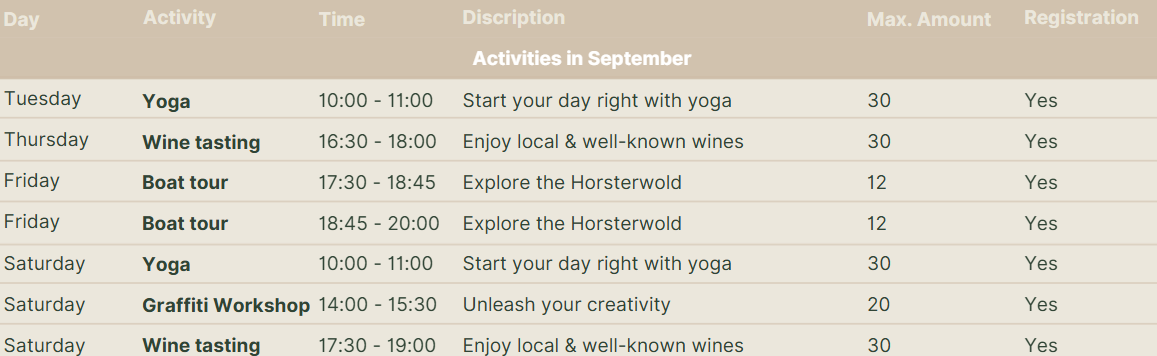 Agenda