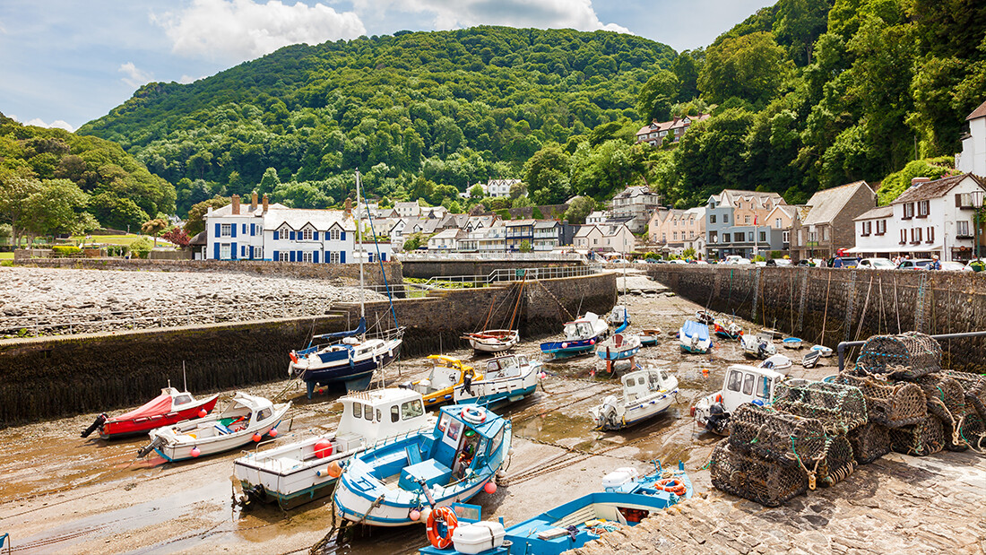 Lynmouth harbour