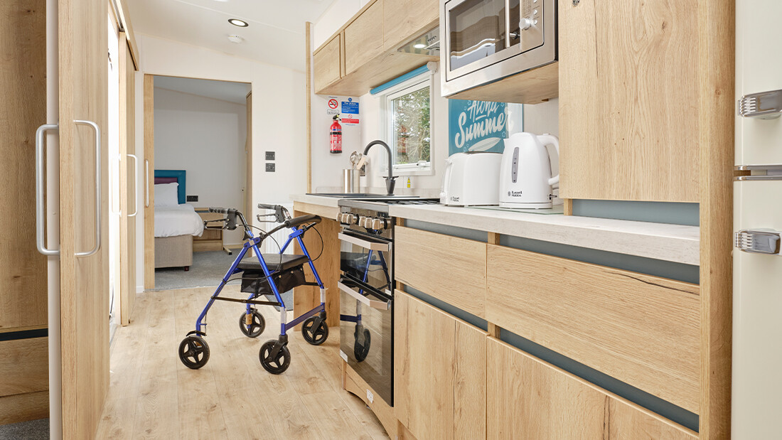 Suitable for guests that are wheelchair dependent or who have limited mobility