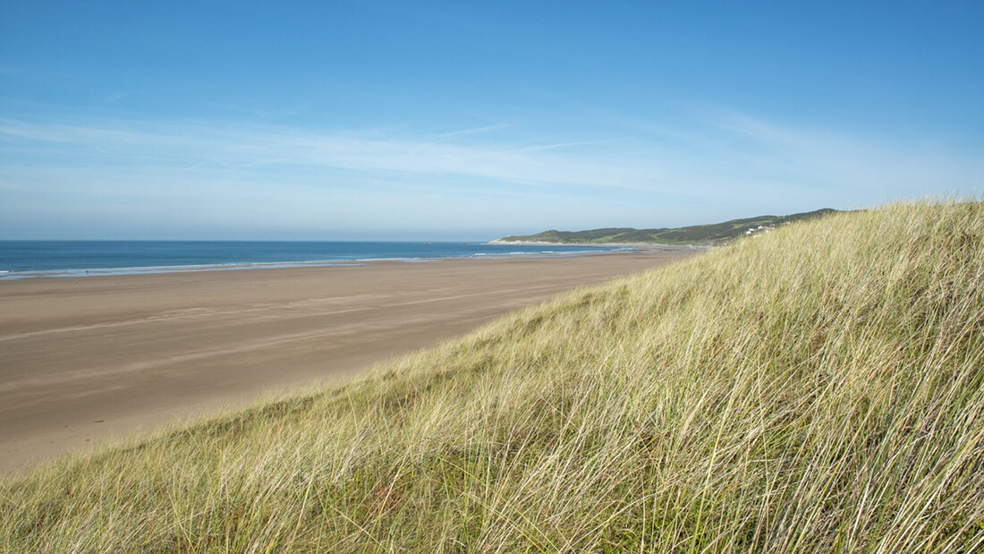 Woolacombe Beach looking north towards Morte Point