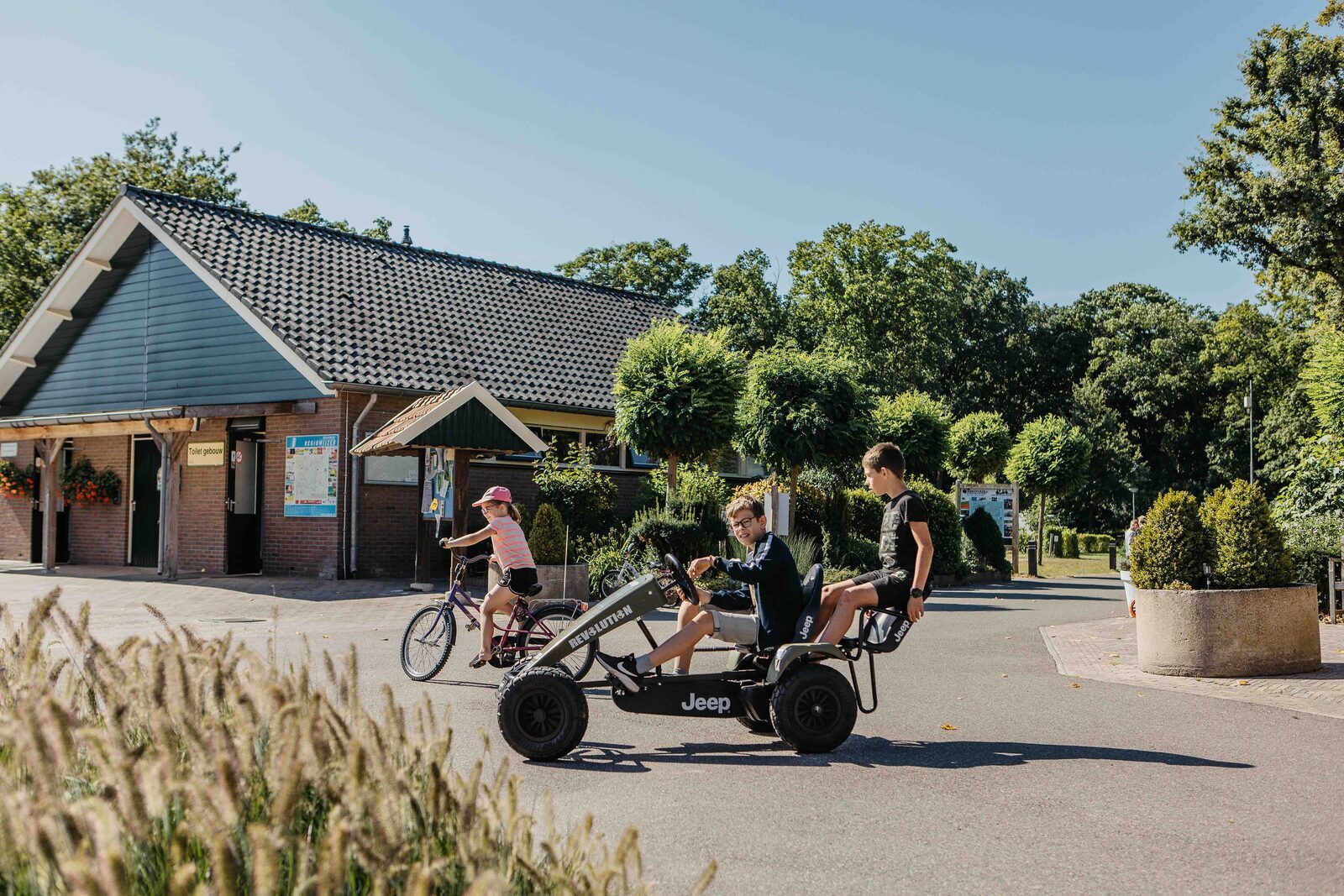 Skelters camping den blanken