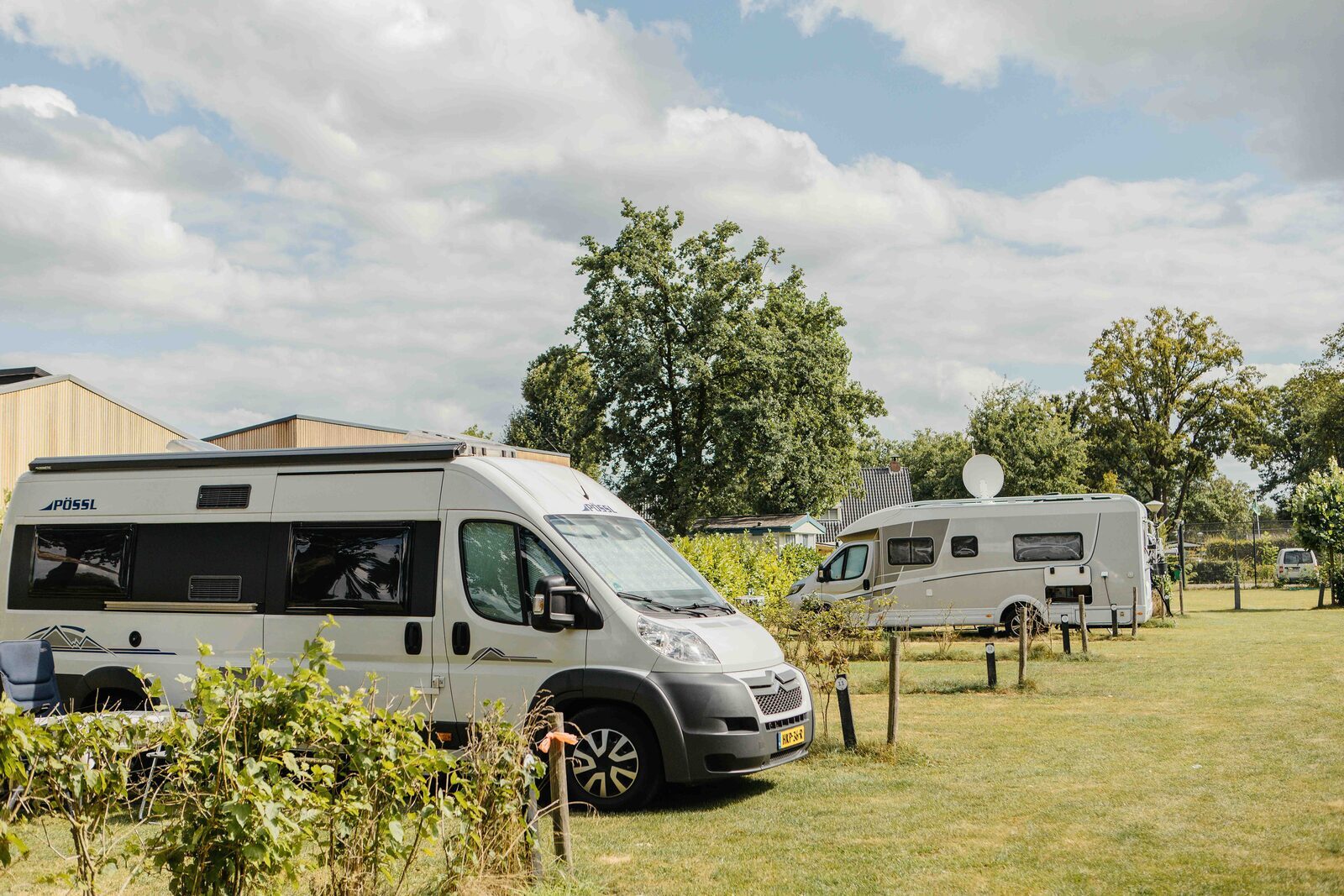 camping with motorhome site