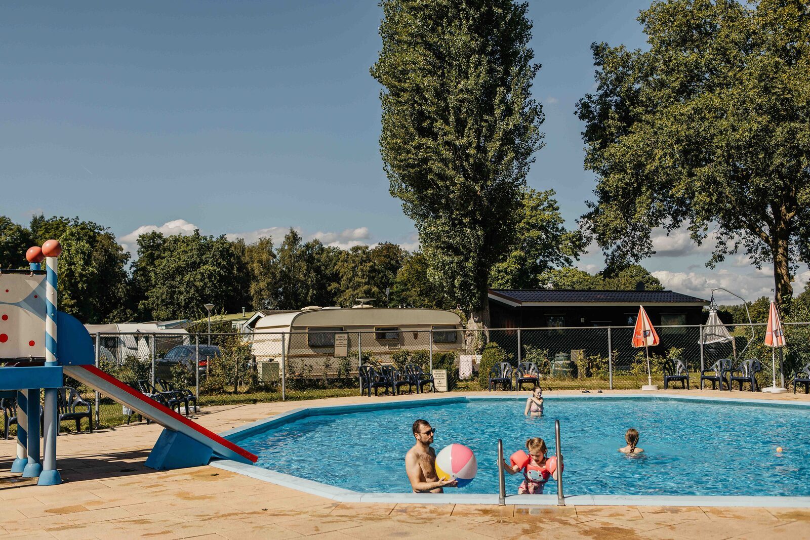 Camping in the Achterhoek with swimming pool