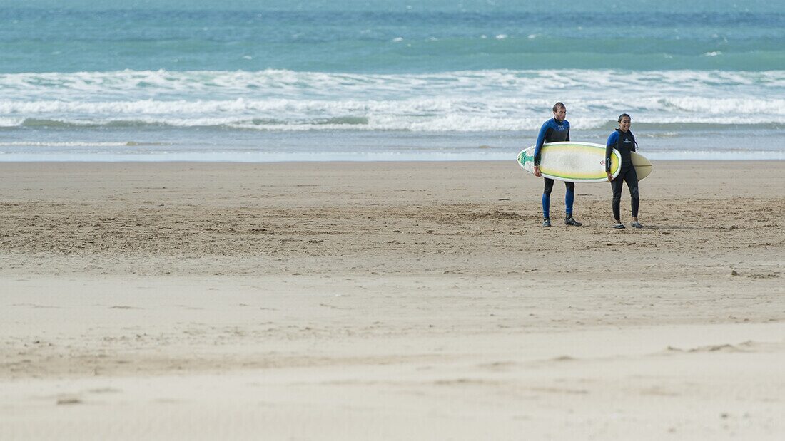 Woolacombe now is best known for its amazing beach and surfing conditions