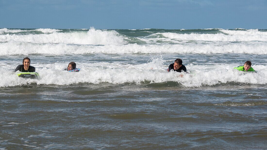 North Devon has surfing beaches for all abilities from pro surfers to body board beginners