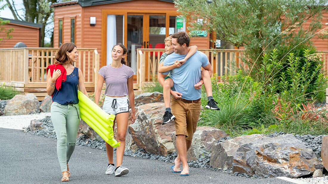 Beach day, on Park day, your caravan with hot tub is a the ideal hub