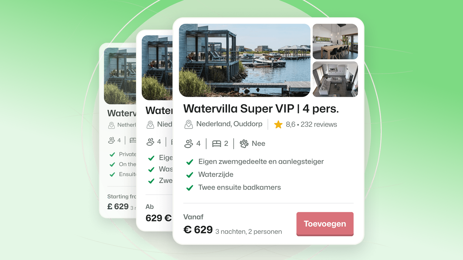 Weergave van types
