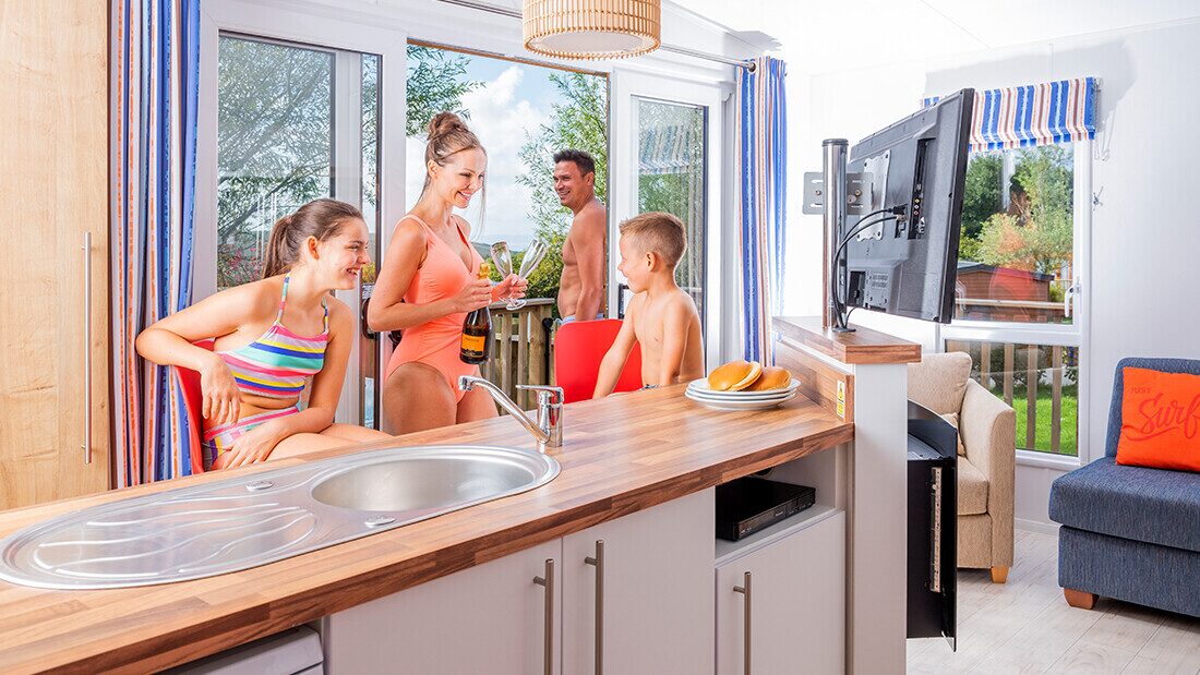 Spacious and stylish interiors make your Woolacombe Bay hot tub holiday both comfortable and unforgettable.