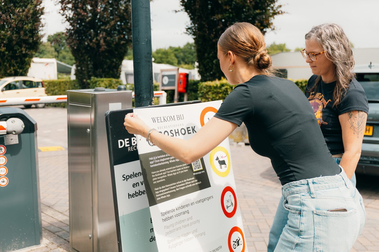   Stage lopen bij de Marketing