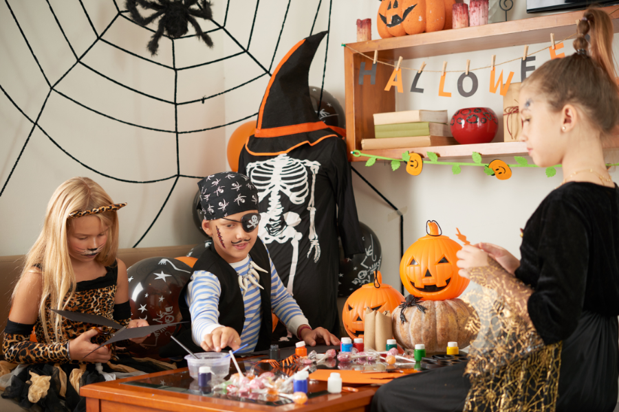 Halloween met kids