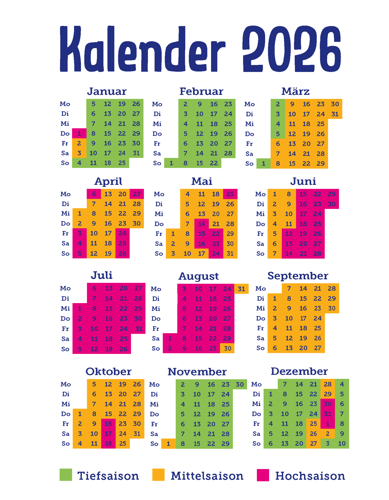 prijzen 2026 DE