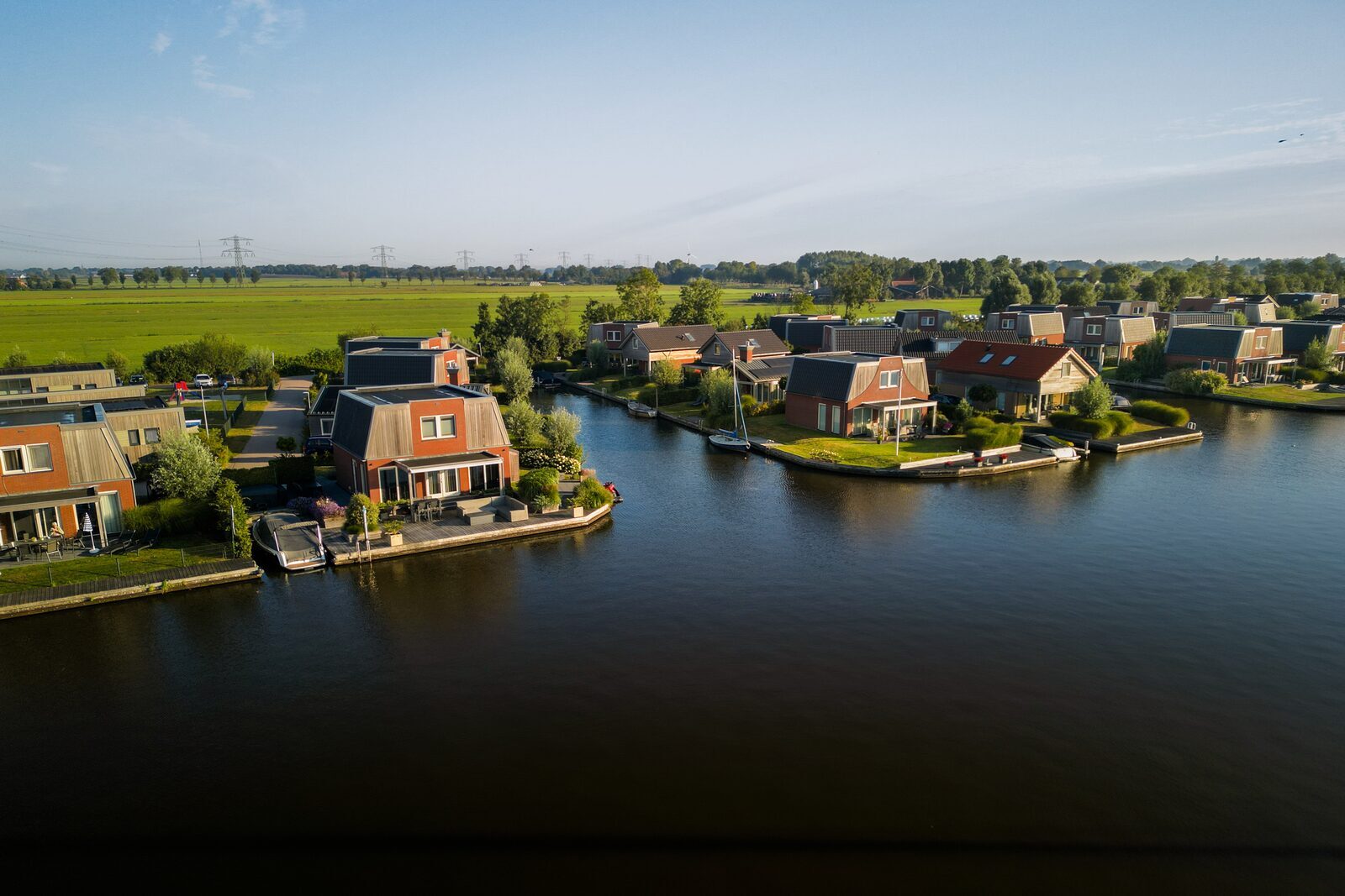 Ferienhaus am Wasser Holland