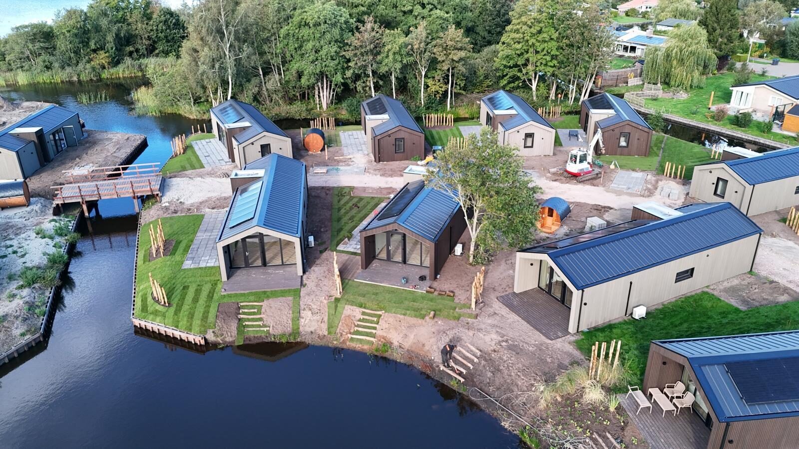 Bouwupdate september 2025 Landal Waterpark Oudehaske	